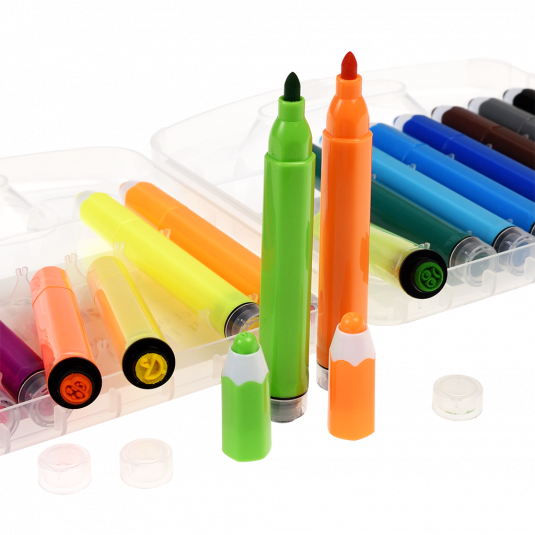 Wild Wonders Felt Tip Stamp Pens