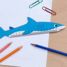 Load image into Gallery viewer, Shark Wooden Ruler