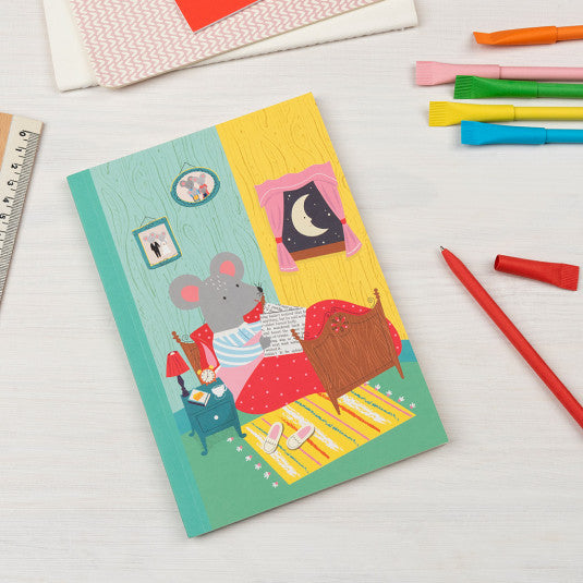 Mouse In A House Notebook