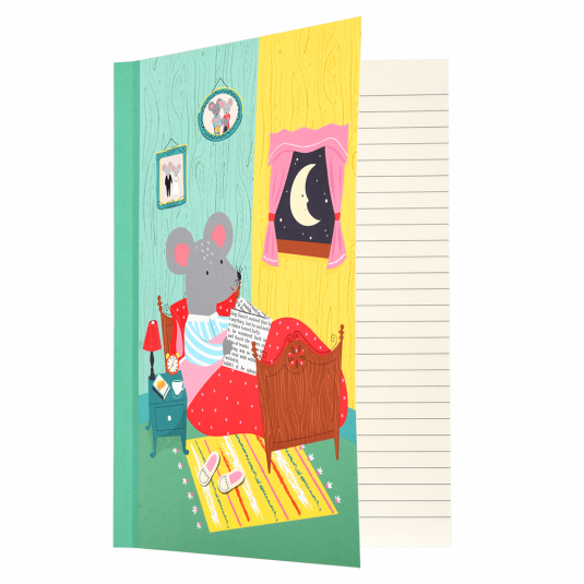 Mouse In A House Notebook
