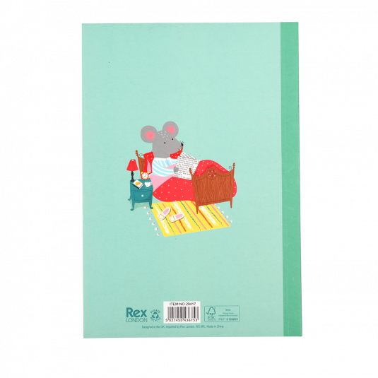 Mouse In A House Notebook