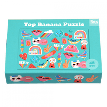 Load image into Gallery viewer, Top Banana Matchbox Puzzle