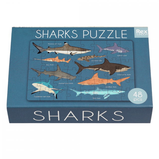 Sharks Matchbox Puzzle