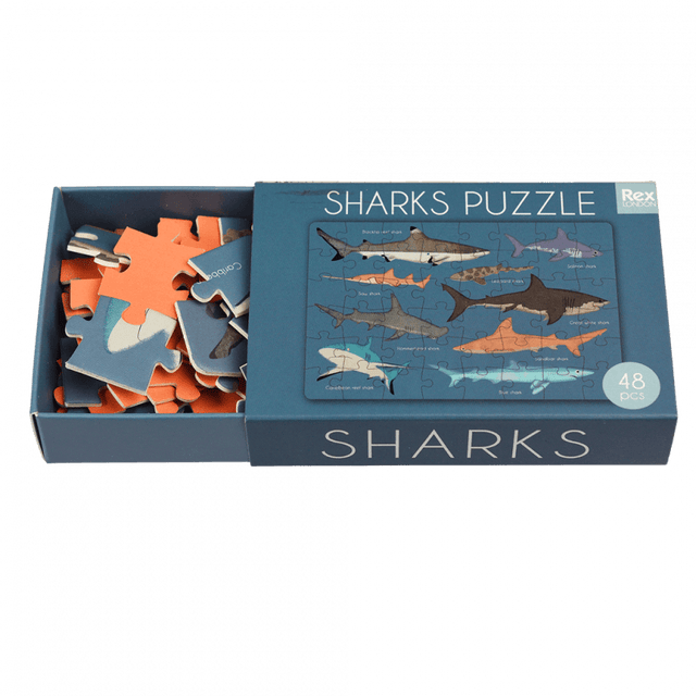 Sharks Matchbox Puzzle
