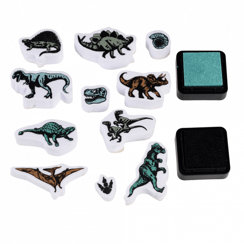 Prehistoric Dinosaurs Stamp Set