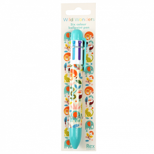 Wild Wonders Multi Colour Pen