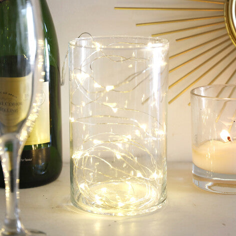 Silver LED Wire String Lights