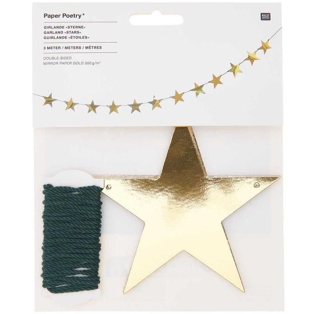 Gold Star Garland