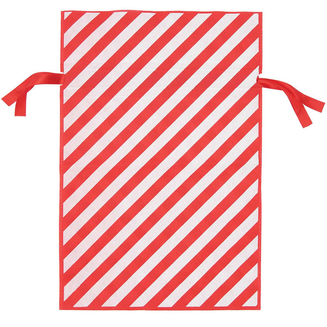 Large Candy Stripe Fabric Gift Bag