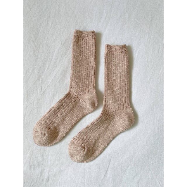 Cottage Socks - Peachy Keen