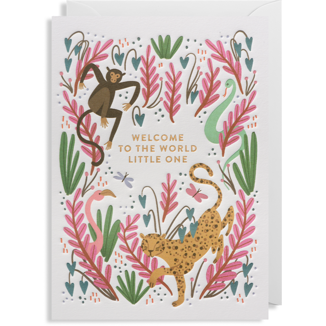 Welcome To The World Jungle Card