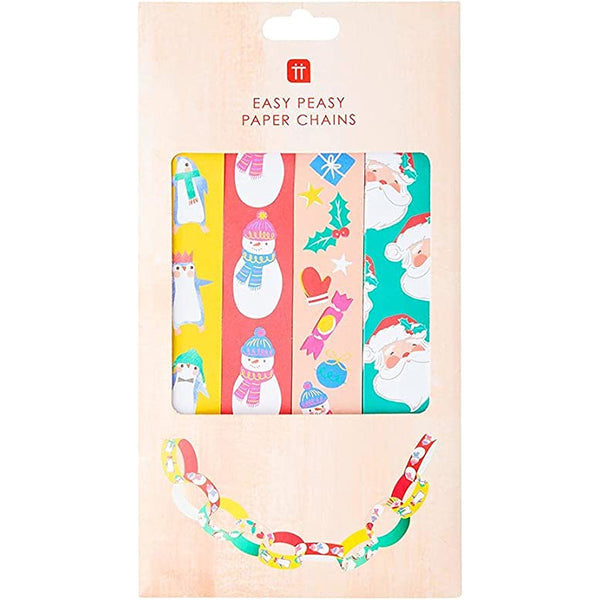Easy Peasy Christmas Paper Chains