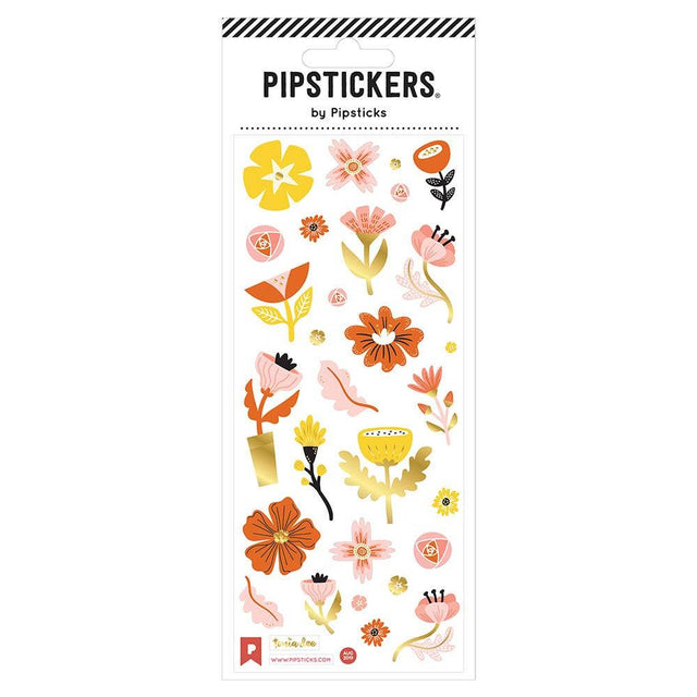 Funky Floral Stickers