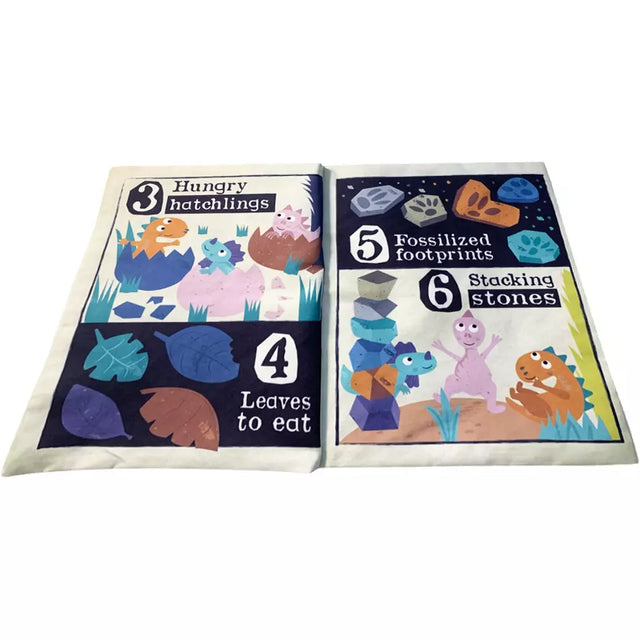 Nursery Times Crinkly Newspaper - Counting Dinosaurs