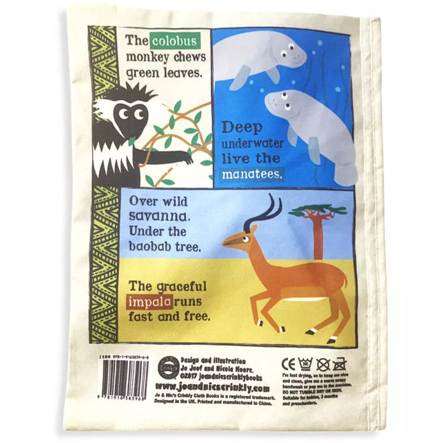 Nursery Times Crinkly Newspaper - African Animals