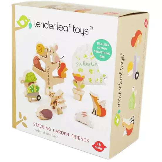 Wooden Stacking Garden Friends