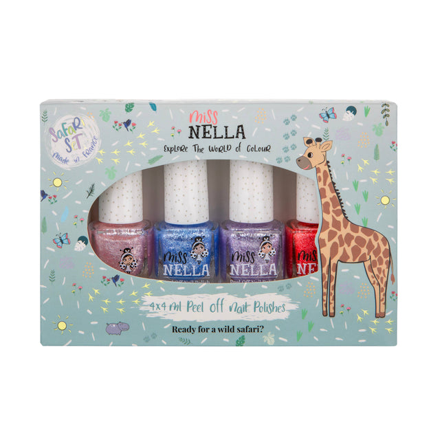 Sparkly Set of 4 Kids Nail Polish