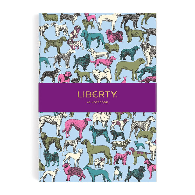 Liberty London Dog Best In Show A5 Journal