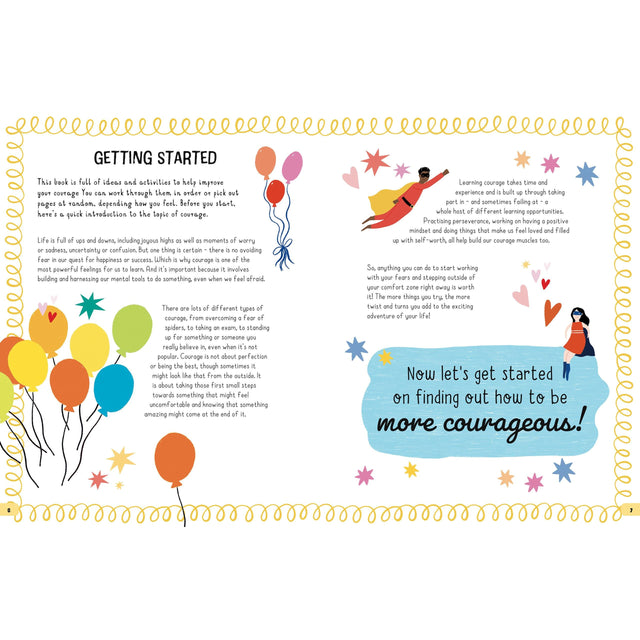 Find Your Courage - A Fill in Journal