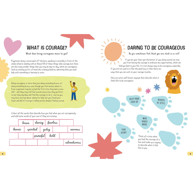 Find Your Courage - A Fill in Journal