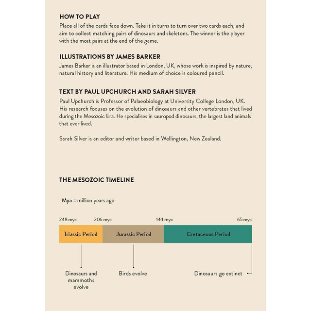 Match These Bones: Dinosaur Memory Game