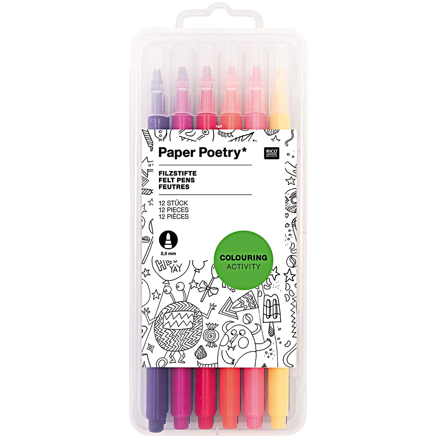 Set of Felt Tip Pens