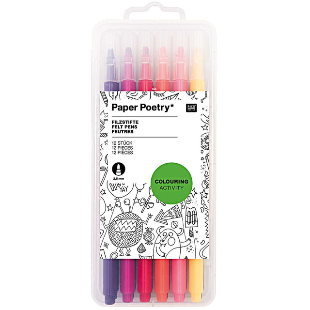 Set of Felt Tip Pens