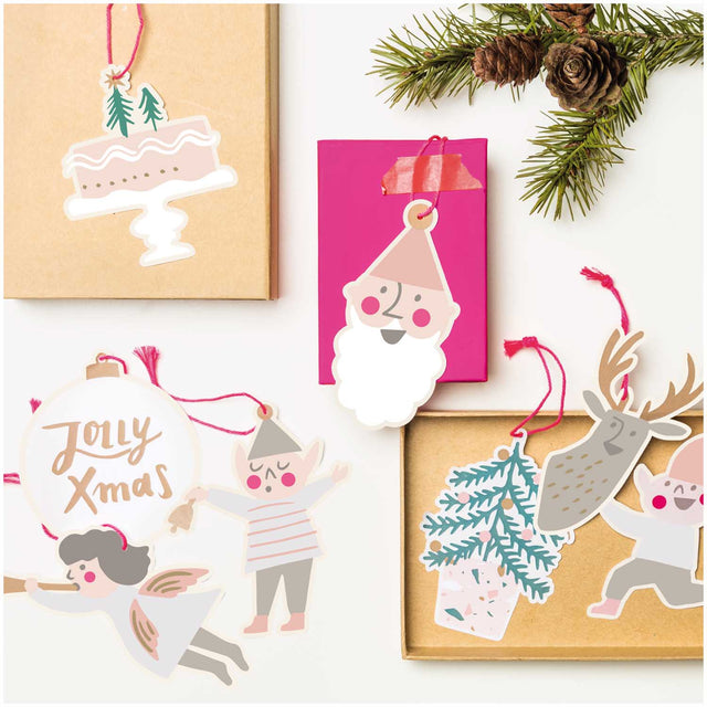 Pastel Jolly Gift Tags