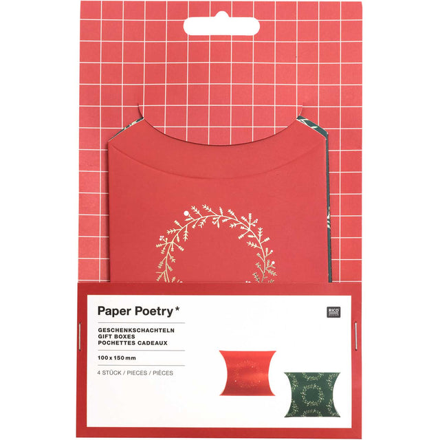 Christmas Wreath Set Of Gift Pouches