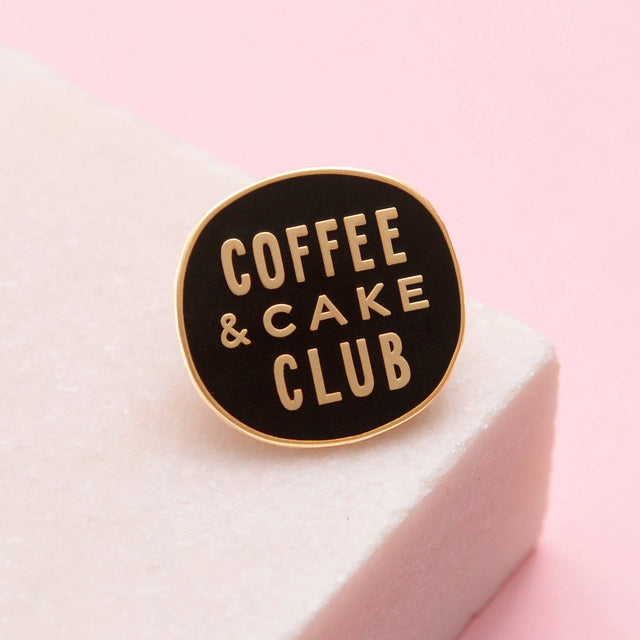 Coffee & Cake Club Pin