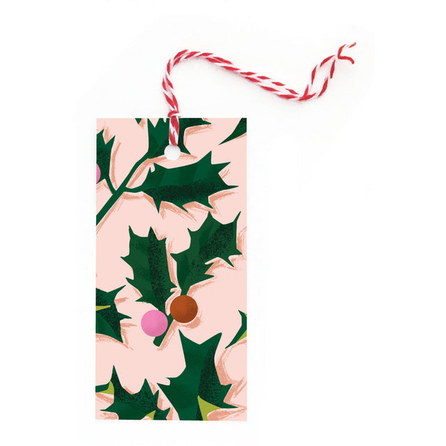 Christmas Holly Gift Tags