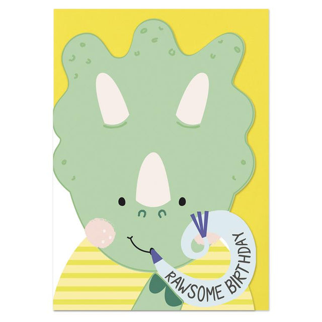 Birthday Dinosaur Card