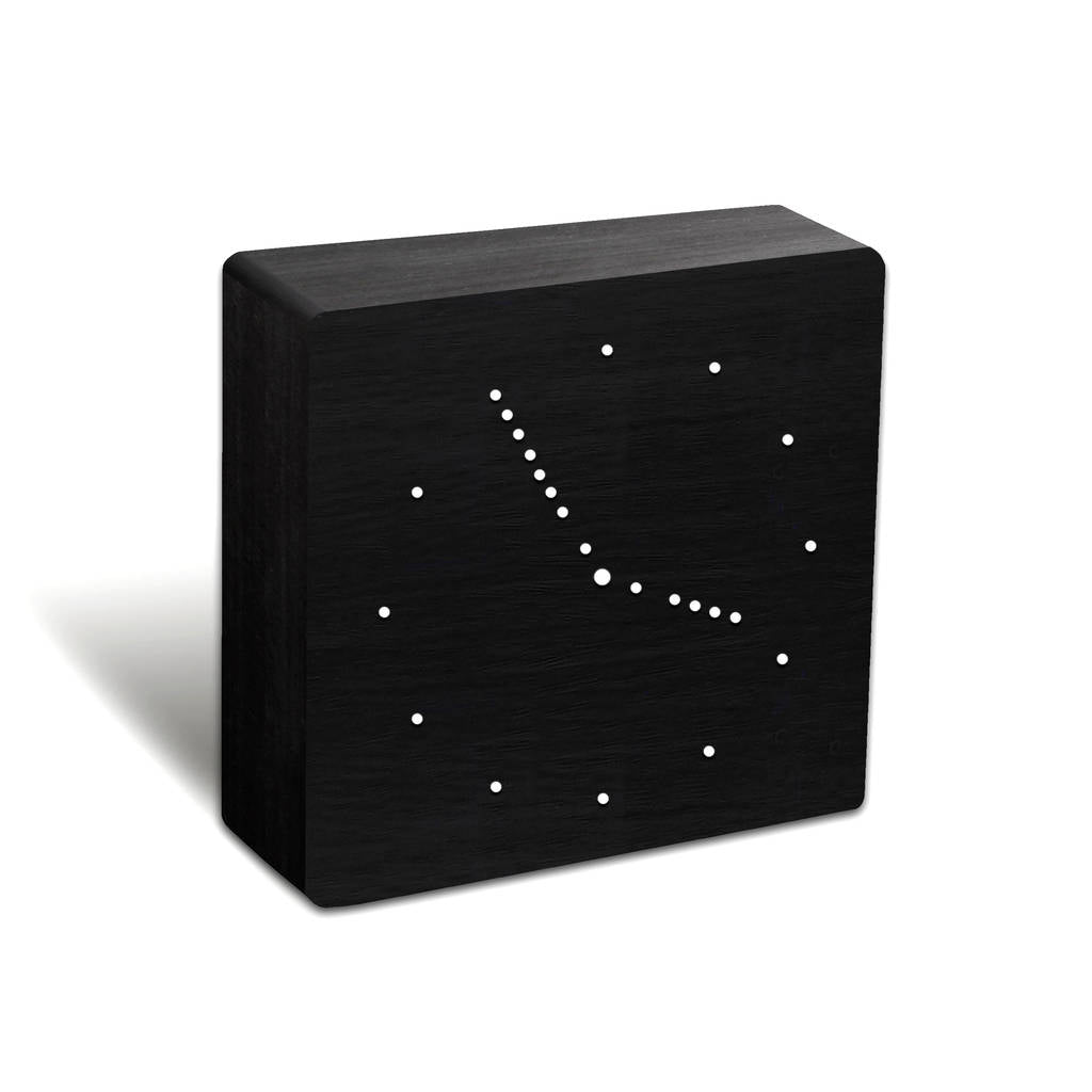 Black Analogue Click Clock