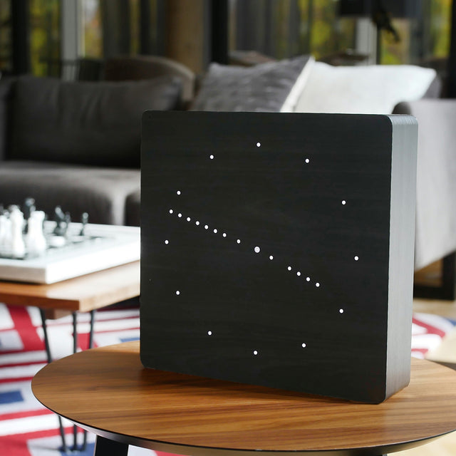 Black Analogue Click Clock