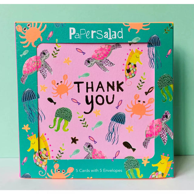 Thank You SeaLife 5 Card Pack