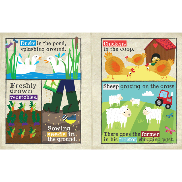 Nursery Times Crinkly Newspaper - A Day At The Farm