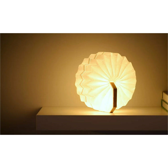 Accordion Maple Lamp