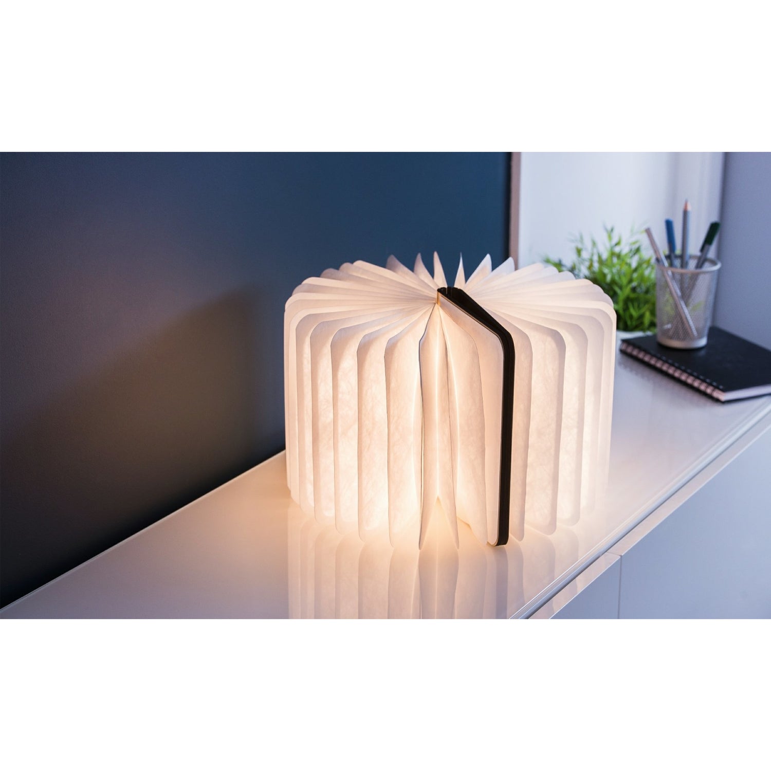 Large Smart Book Light: Maple