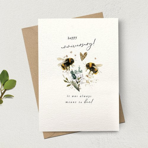 Happy Anniversary Bee Card