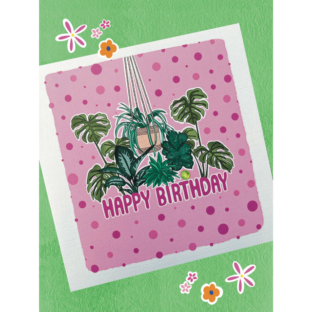 Birthday Plants Card