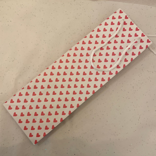 Heart Bottle Gift Bag