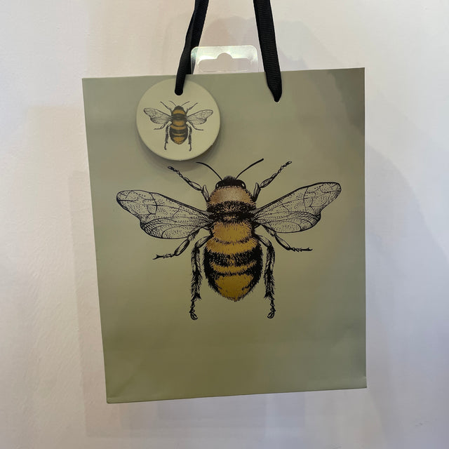Bee Gift Bag - Sage