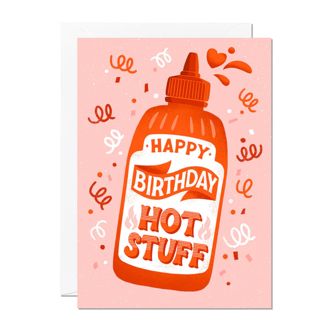 Happy Birthday Hot Stuff Card