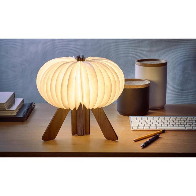 R Space Lamp Walnut