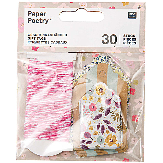 Floral Gift Tags