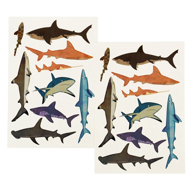 Sharks Temporary Tattoos
