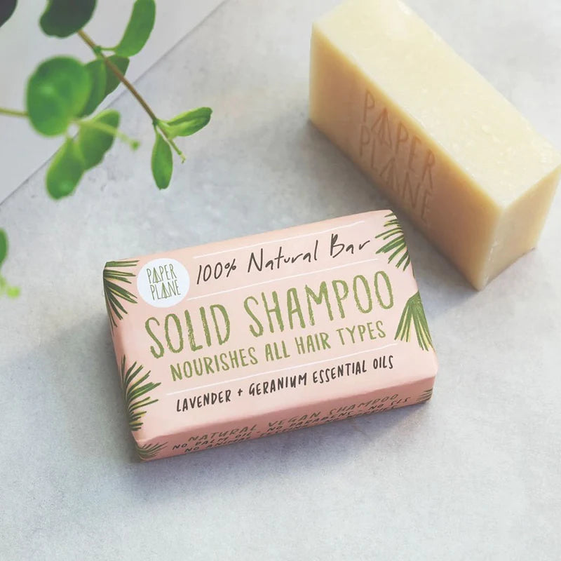 Solid Shampoo Bar - Lavender and Geranium