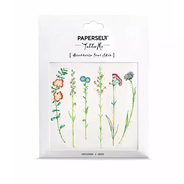 Temporary Tattoos Vintage Flowers