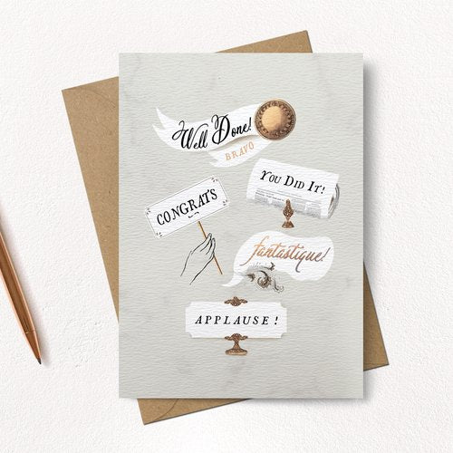 Well Done Signs Card