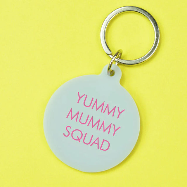 Yummy Mummy Squad Key Ring
